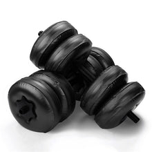 Load image into Gallery viewer, Water-filled Dumbbell Hand Weight Bodybuilding Gym Exercise Arm Muscle Training 44LBS-55LBS Equipment for Body Building Fitness
